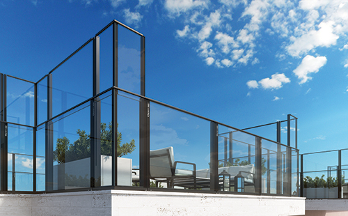 Inconsistent exegese winnaar verstelbaar) glazen windscherm - HQ bouwsystemen